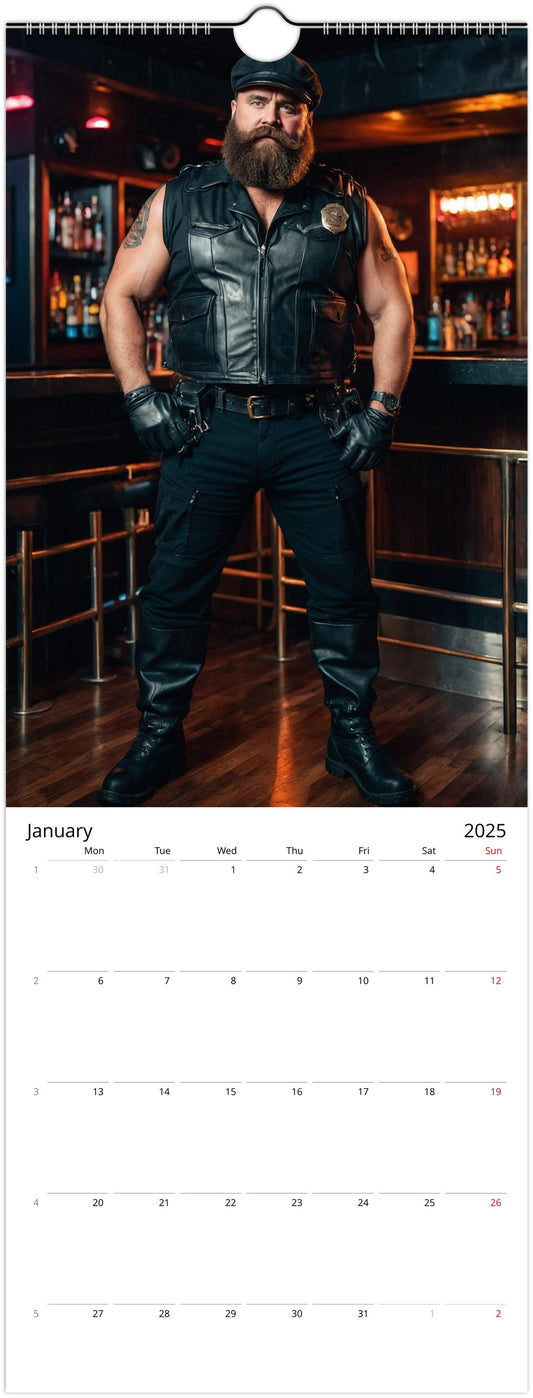 Official MATT BURLY 2025 Wall Calendar